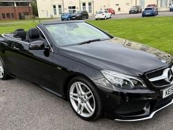 Black Used 2015 Mercedes E350 AMG line Cabriolet | £13,995 (Fair price)