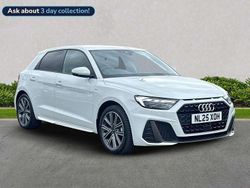 White Used 2025 Audi A1 S-Line Hatchback | £22,047 (Fair price)