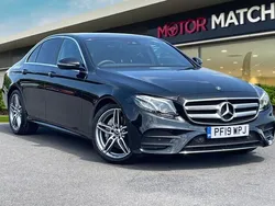 Black Used 2019 Mercedes E220 AMG line Sedan | £21,500 (Super price)