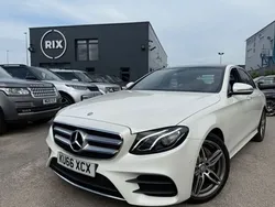 White Used 2016 Mercedes E220 AMG line Sedan | £17,950 (A bit pricey)