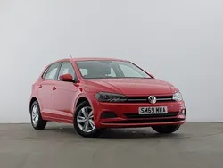 Red Used 2020 VW Polo SE Hatchback | £13,798 (Fair price)