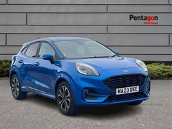 Blue Used 2023 Ford Puma Gen-E ST-Line SUV | £16,995 (Fair price)