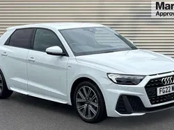 White Used 2022 Audi A1 S-Line Hatchback | £20,122 (Fair price)