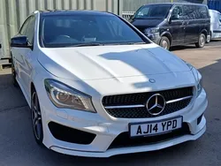 White Used 2014 Mercedes CLA180 AMG Sedan | £11,995 (Good price)