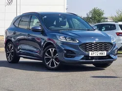 Chrome blue Used 2023 Ford Kuga ST-Line X SUV | £22,495 (Fair price)