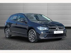 Black Used 2022 VW Polo Life Hatchback | £14,450 (Fair price)
