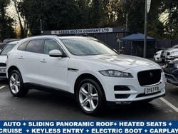 White Used 2017 Jaguar F-Pace Portfolio SUV | £15,995 (Good price)