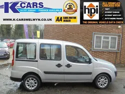 Silver Used 2010 Fiat Doblò Dynamic MPV | £5,470 (Fair price)
