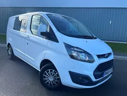 White Used 2017 Ford Transit Custom Van | £13,990 (A bit pricey)