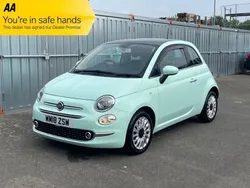 Green Used 2017 Fiat 500 Lounge Hatchback | £7,295 (Fair price)