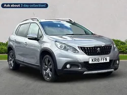 Grey Used 2018 Peugeot 2008 Allure SUV | £7,961 (Fair price)