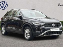 Black Used 2022 VW T-Roc Life SUV | £18,312 (Fair price)