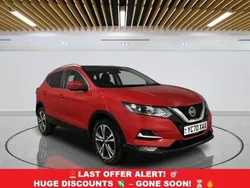 Red Used 2020 Nissan Qashqai N-Connecta SUV | £12,949 (Good price)