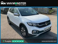 White Used 2024 VW T-Cross Move SUV | £17,999 (Good price)