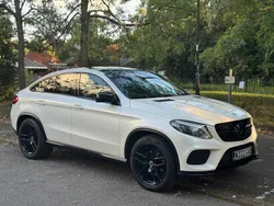 White Used 2016 Mercedes GLE350 AMG line Coupe | £20,995 (Fair price)