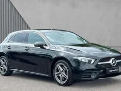 Cosmos black metallic Used 2020 Mercedes A250 AMG Line Premium Hatchback | £18,758 (Fair price)