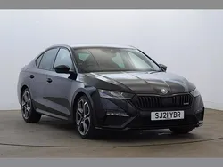 Black magic pearl effect Used 2021 Skoda Octavia vRS Hatchback | £22,500 (Expensive)