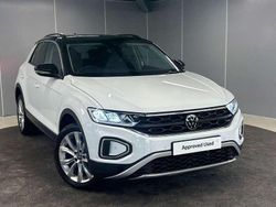 White Used 2022 VW T-Roc Life SUV | £18,595 (Fair price)
