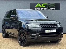 Black Used 2015 Land Rover Range Rover Sport HSE Dynamic SUV | £15,495 (Fair price)