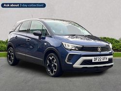 Blue Used 2022 Vauxhall Crossland Edition SUV | £12,834 (Fair price)