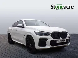 White Used 2022 BMW X6 M Sport SUV | £47,995 (Fair price)