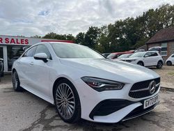 White Used 2023 Mercedes CLA180 AMG Line Premium Sedan | £25,995 (Fair price)