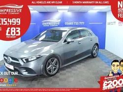 Grey Used 2018 Mercedes A200 AMG Line Premium Hatchback | £15,499 (A bit pricey)