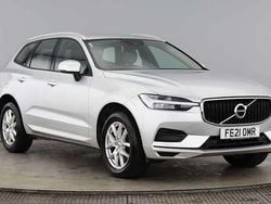 Bright silver Used 2021 Volvo XC60 Momentum SUV | £22,650 (Good price)