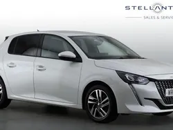White Used 2021 Peugeot 208 Allure Premium Hatchback | £11,956 (Fair price)