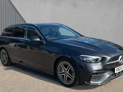 Grey Used 2024 Mercedes C200 AMG line Estate | £30,394 (Good price)