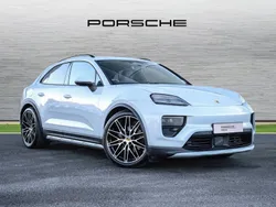 Ice grey metallic New 2024 Porsche Macan 4 Electric SUV | £77,990
