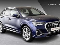 Blue Used 2025 Audi Q3 S-Line SUV | £32,500 (Fair price)