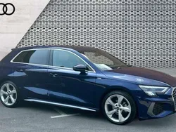 Blue Used 2024 Audi A3 S-Line Hatchback | £27,554 (Fair price)