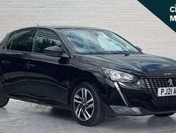 Black Used 2021 Peugeot 208 Allure Hatchback | £11,226 (Fair price)