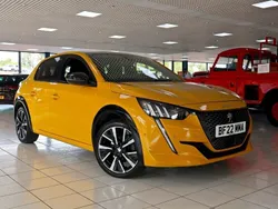 Faro yellow Used 2022 Peugeot 208 Premium Hatchback | £15,289 (Fair price)