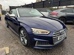 Blue Used 2018 Audi S5 Cabriolet Comfort Cabriolet | £20,899