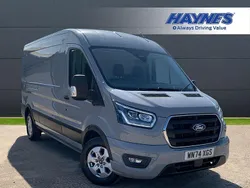 Grey Used 2024 Ford Transit Limited Van | £28,995 (Fair price)