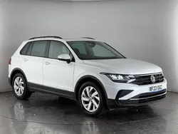 White Used 2022 VW Tiguan Life SUV | £17,600 (Super price)