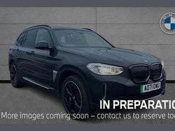 Black Used 2021 BMW iX3 Shadowline SUV | £26,525 (Fair price)