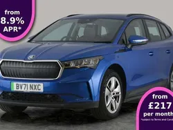 Blue Used 2021 Skoda Enyaq iV ecoSuite SUV | £16,685 (Good price)