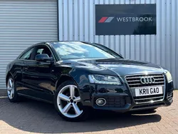 Black Used 2011 Audi A5 S-Line Coupe | £5,390 (Fair price)