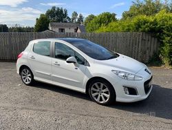 White Used 2013 Peugeot 308 Active Hatchback | £3,475 (Fair price)