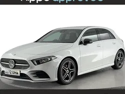 White Used 2022 Mercedes A180 Executive Hatchback | £18,920 (Fair price)
