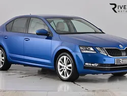 Race blue Used 2018 Skoda Octavia SE L Hatchback | £11,695 (Fair price)