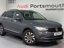 Grey Used 2021 VW Tiguan Active SUV | £21,990 (Good price)