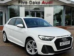 White Used 2022 Audi A1 Sportback S-Line Hatchback | £22,290 (Fair price)