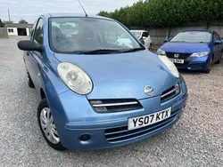 Blue Used 2007 Nissan Micra Hatchback | £1,795 (Fair price)