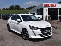 White Used 2020 Peugeot 208 Allure Premium Hatchback | £11,982 (Fair price)