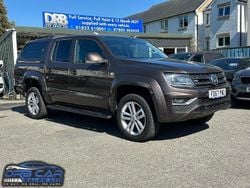 Brown Used 2017 VW Amarok Highline Pickup | £18,500 (Fair price)