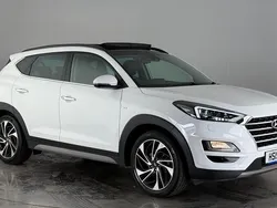 White Used 2019 Hyundai Tucson Premium SE SUV | £19,450 (Fair price)